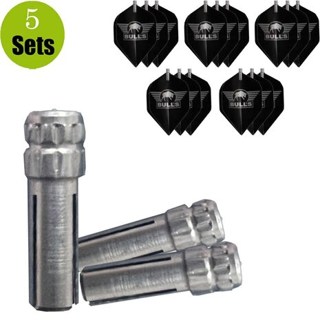 Bulls Bulls Flight Protector Aluminium 5-Pack Bulls Bulls Flight Protector Aluminium 5-Pack