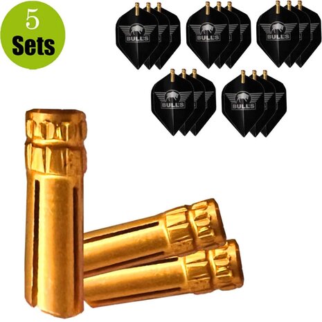 Bulls Bulls Flight Protector Aluminium 5-Pack Bulls Bulls Flight Protector Aluminium 5-Pack