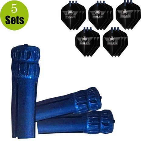 Bulls Bulls Flight Protector Aluminium 5-Pack Bulls Bulls Flight Protector Aluminium 5-Pack