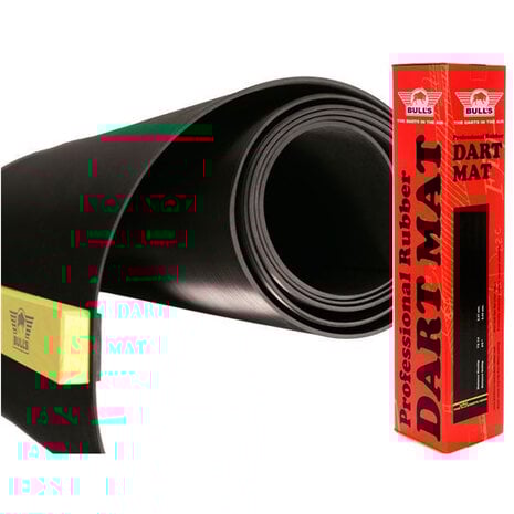 Bulls Bulls Rubberen Dartmat incl Oche Bulls Bulls Rubberen Dartmat incl Oche