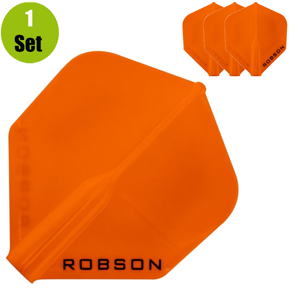 Robson Robson Standaard Dartflights - Oranje afbeelding