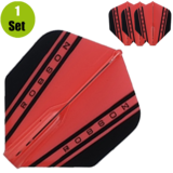 Robson Robson Standaard V Dartflights - Rood Robson Robson Standaard V Dartflights - Rood
