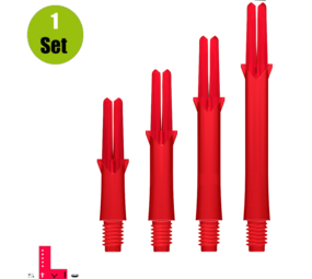 Lstyle L-Style L-Shaft Locked Straight - Rood