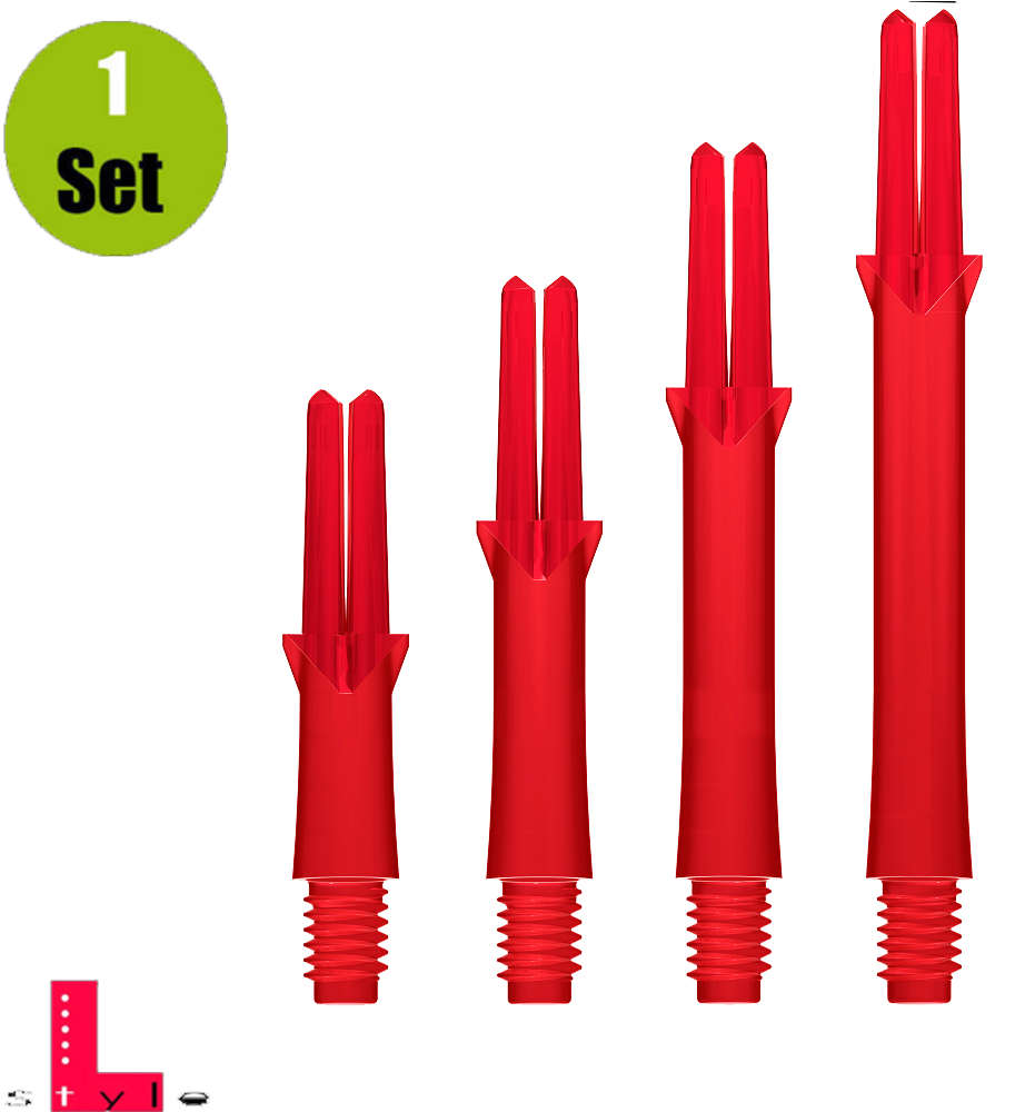 Lstyle L-Style L-Shaft Locked Straight - Rood afbeelding