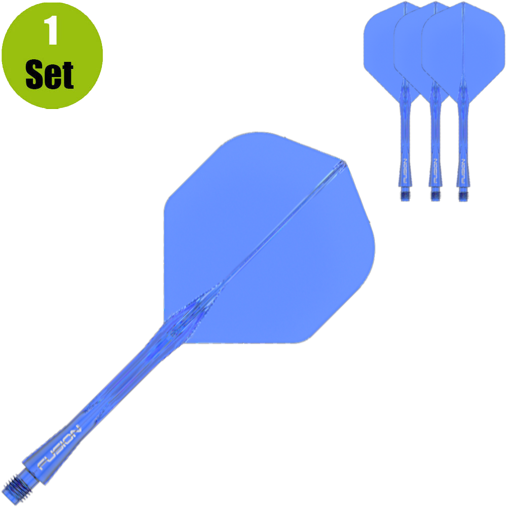 Winmau Winmau Fusion Flight en Shaft Blauw Winmau Winmau Fusion Flight en Shaft Blauw