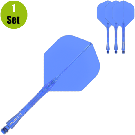 Winmau Winmau Fusion Flight en Shaft Blauw Winmau Winmau Fusion Flight en Shaft Blauw