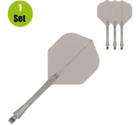 Winmau Winmau Fusion Flight en Shaft - Grijs