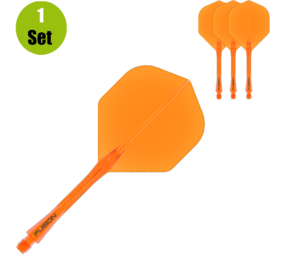Winmau Winmau Fusion Flight en Shaft - Neon Oranje Winmau Winmau Fusion Flight en Shaft - Neon Oranje