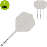 Winmau Winmau Fusion Flight en Shaft - Wit Winmau Winmau Fusion Flight en Shaft - Wit