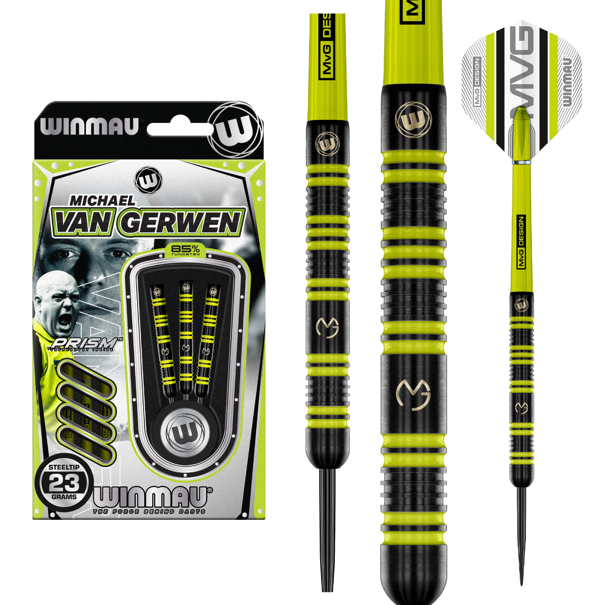 Winmau Michael van Gerwen Dartpijlen 85% afbeelding
