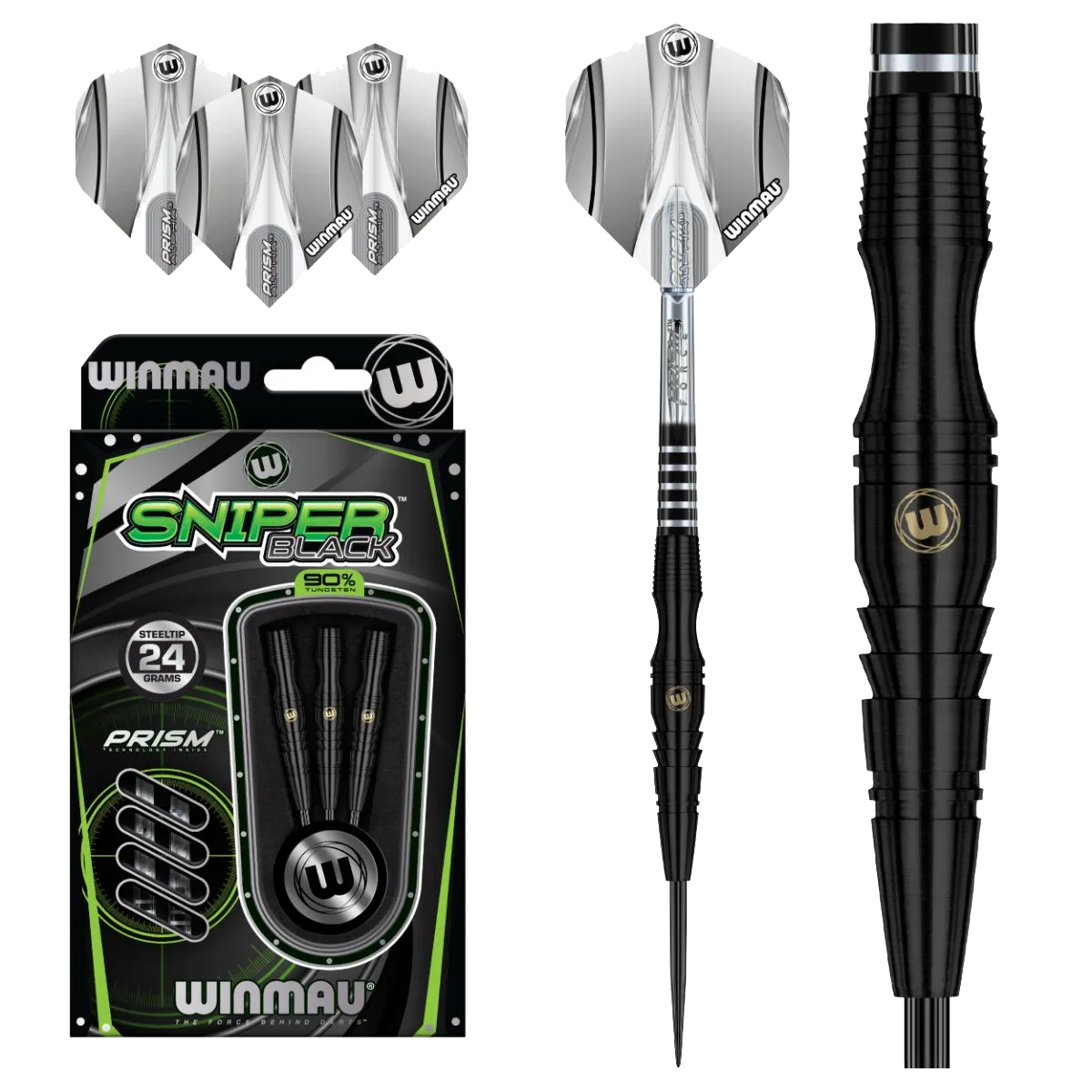Winmau Sniper Black afbeelding