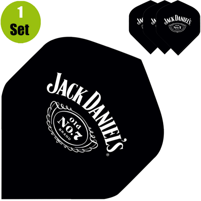 Jack Daniels Dartflights - Cartouche Logo