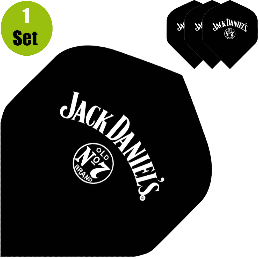 Jack Daniels Dartflights Old No7 Logo ⭐ Leiden