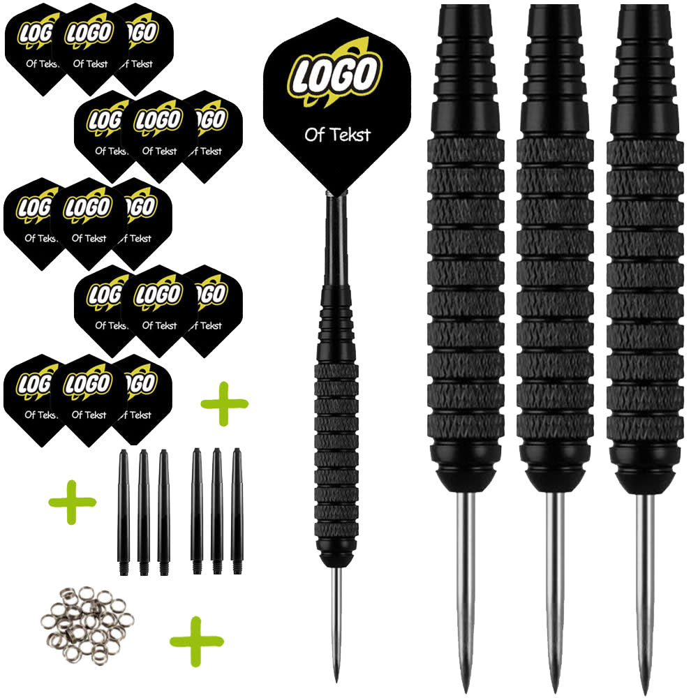 Lena Dartpijlen Set Gepersonaliseerd Black afbeelding