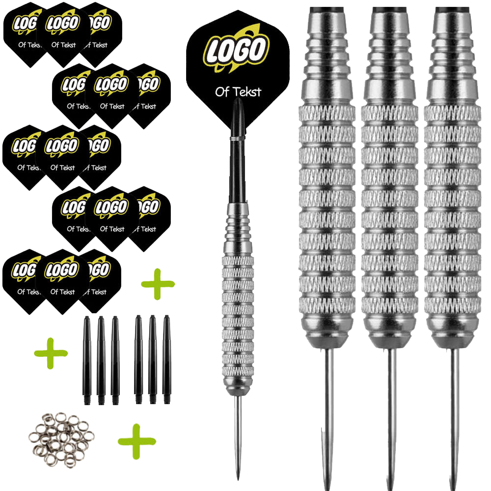 Lena Dartpijlen Set Gepersonaliseerd Silver afbeelding