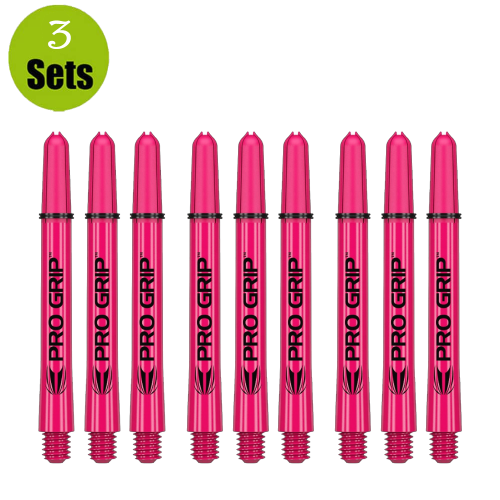 Target Target Pro Grip Shaft - 3 sets - Roze
