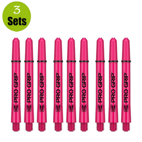 Target Target Pro Grip Shaft - 3 sets - Roze