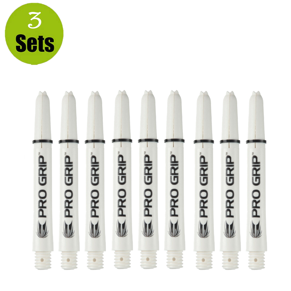 Target Target Pro Grip Shaft - 3 sets - Wit afbeelding