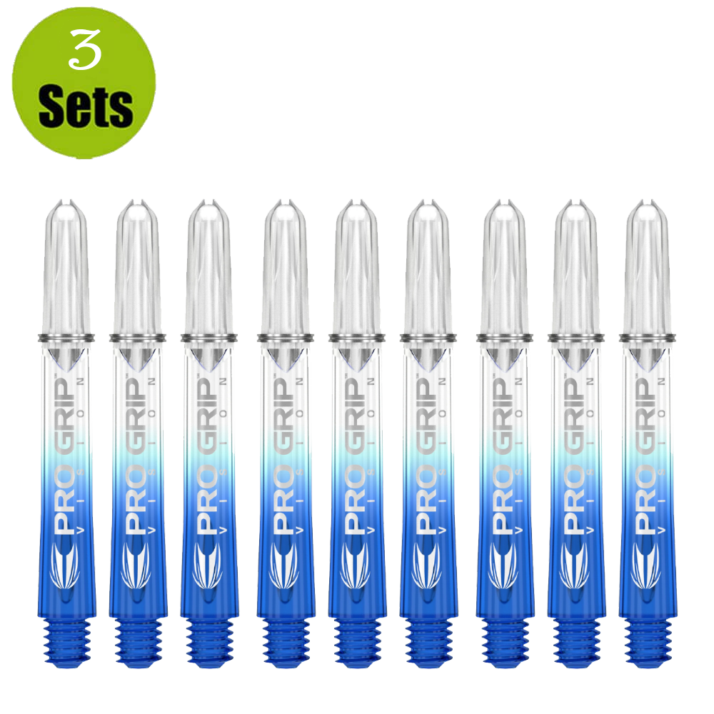 Target Target Pro Grip Vision Shaft - 3 sets - Blauw Target Target Pro Grip Vision Shaft - 3 sets - Blauw