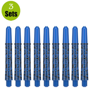 Target Target Pro Grip Ink Shaft - 3 sets - Blauw