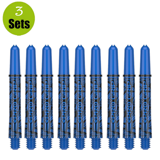 Target Pro Grip Ink Shaft - 3 sets - Blauw In Between