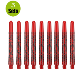 Target Target Pro Grip Ink Shaft - 3 sets - Rood