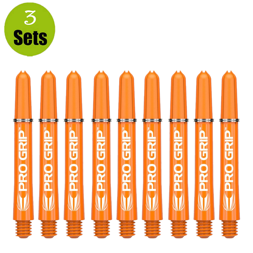 Target Target Pro Grip Shaft - 3 sets - Oranje Target Target Pro Grip Shaft - 3 sets - Oranje