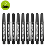 Target Target Pro Grip Shaft - 3 sets - Zwart
