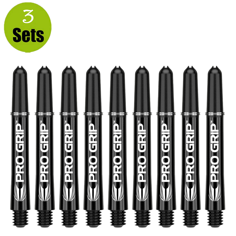 Target Target Pro Grip Shaft - 3 sets - Zwart afbeelding