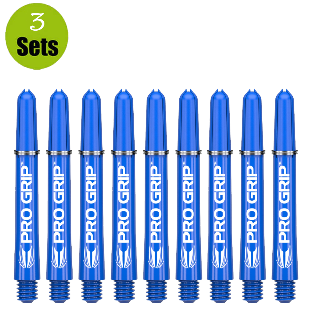 Target Target Pro Grip Shaft - 3 sets - Blauw Target Target Pro Grip Shaft - 3 sets - Blauw