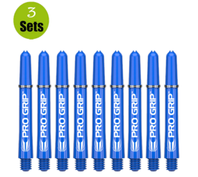 Target Target Pro Grip Shaft - 3 sets - Blauw