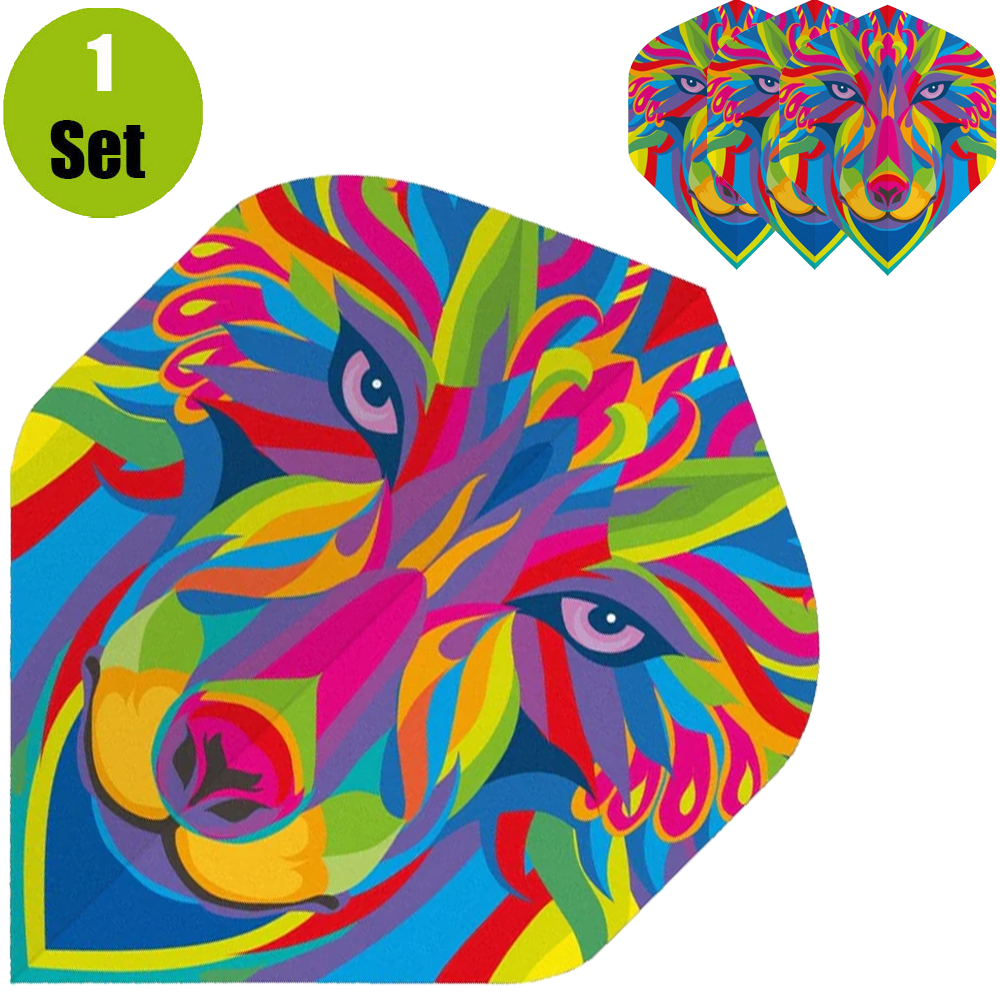 Designa Multicolour Wolf afbeelding