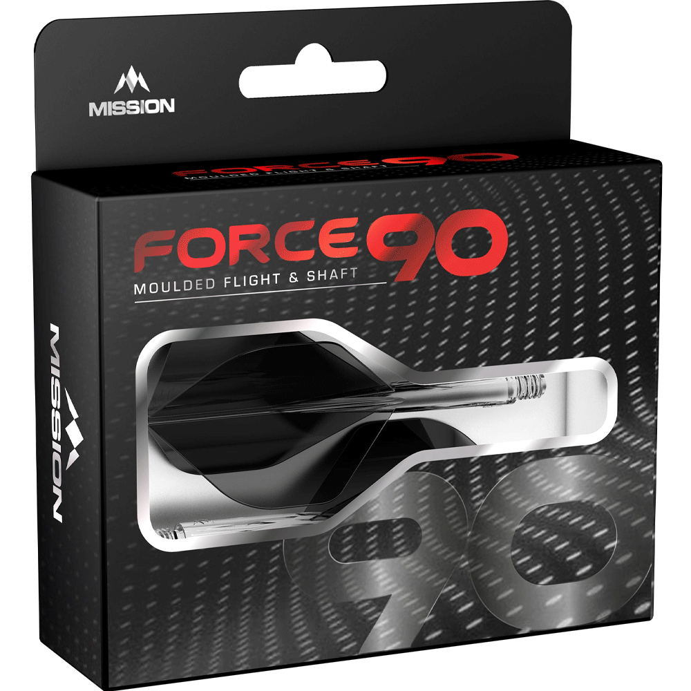 Mission Mission Force 90 Flight en Shaft Systeem No2 Clear Zwart Mission Mission Force 90 Flight en Shaft Systeem No2 Clear Zwart