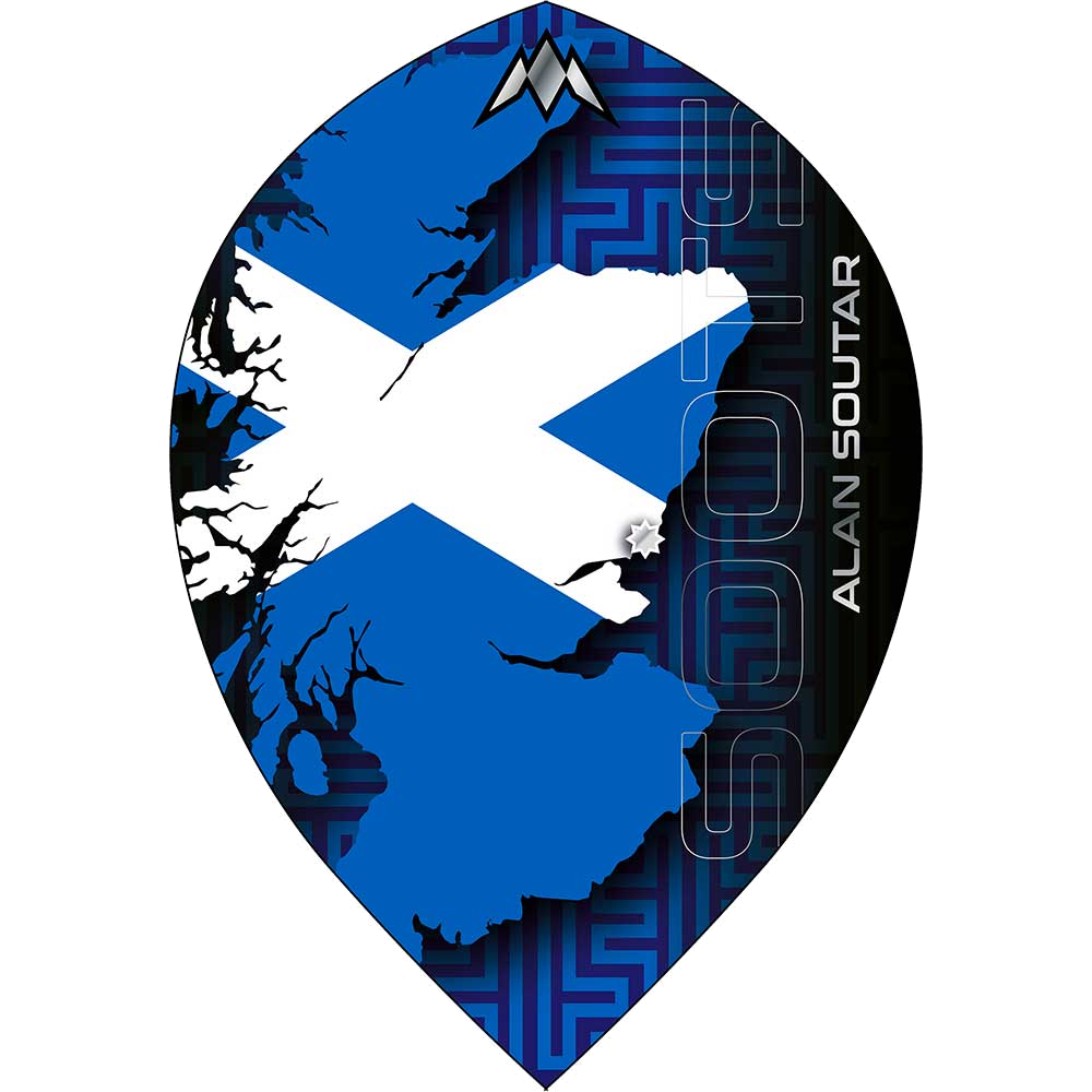 Mission Dart Flights Alan Soutar Pear afbeelding
