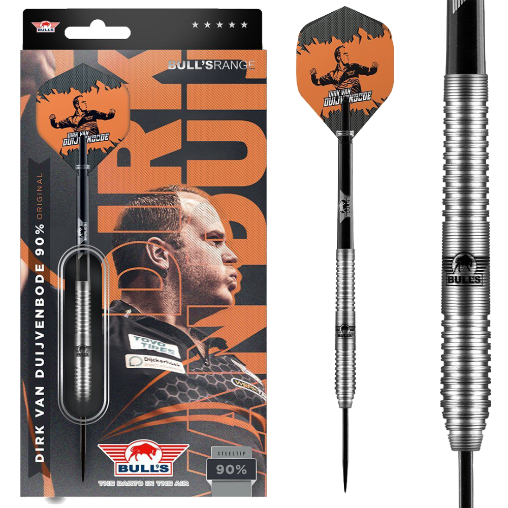 Bulls Dirk van Duijvenbode 90% Original - Dartpijlen Bulls Dirk van Duijvenbode 90% Original - Dartpijlen