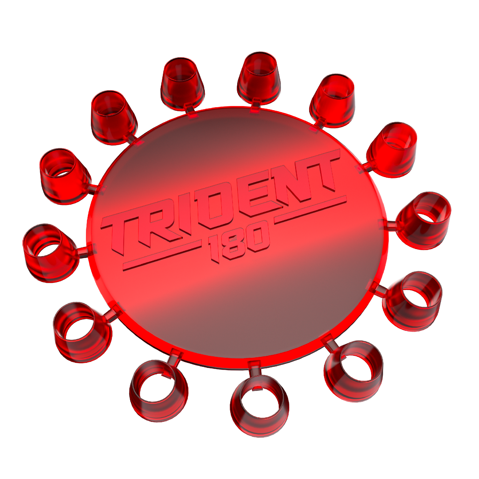 Winmau Trident 180 - Rood afbeelding