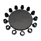 Winmau Trident 180 - Zwart Winmau Trident 180 - Zwart