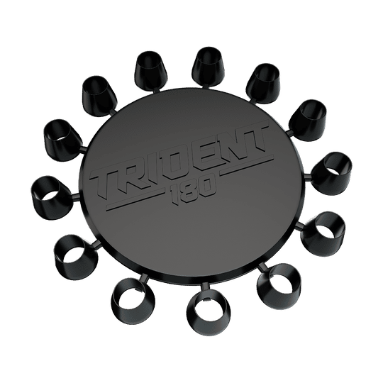 Winmau Trident 180 - Zwart afbeelding