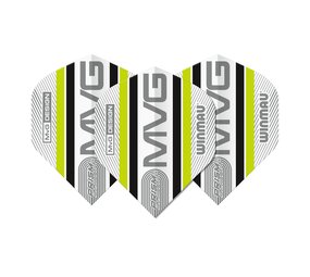 Winmau Michael van Gerwen Prism Delta Grey Green White Winmau Michael van Gerwen Prism Delta Grey Green White