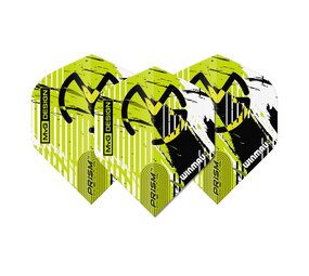 Winmau Winmau Michael van Gerwen Prism Delta White Green Winmau Winmau Michael van Gerwen Prism Delta White Green
