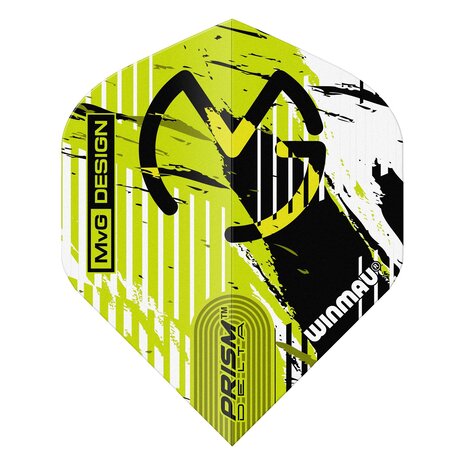 Winmau Winmau Michael van Gerwen Prism Delta White Green Winmau Winmau Michael van Gerwen Prism Delta White Green