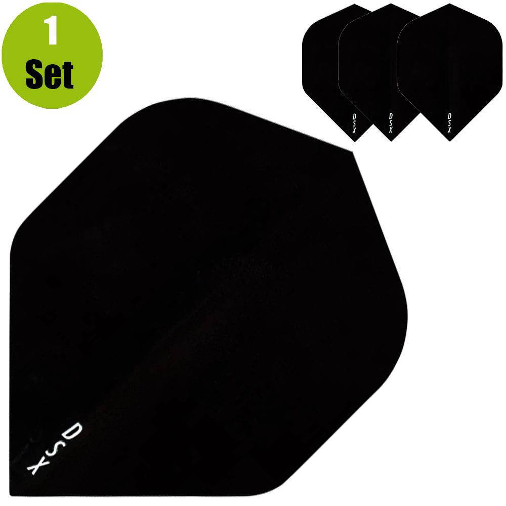 Designa DSX Dartflights - Zwart afbeelding
