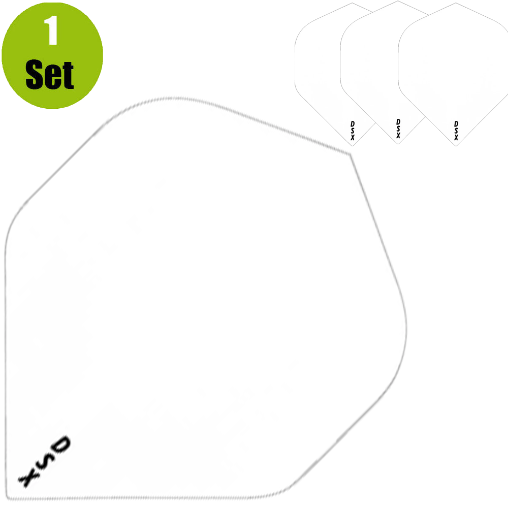 Designa DSX Dartflights - Wit afbeelding