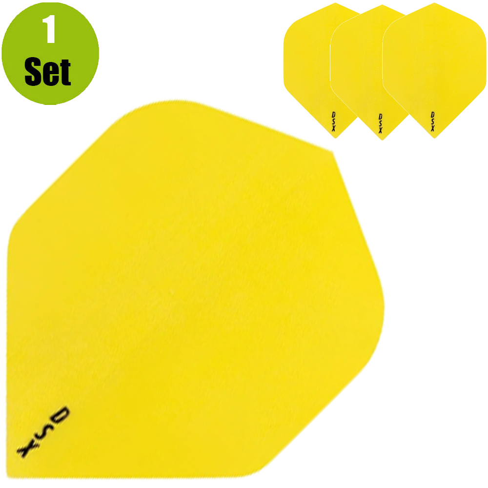 Designa DSX Dartflights - Geel afbeelding