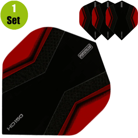 Pentathlon Pentathlon HD150 Dart Flights Xwing - Rood Pentathlon Pentathlon HD150 Dart Flights Xwing - Rood