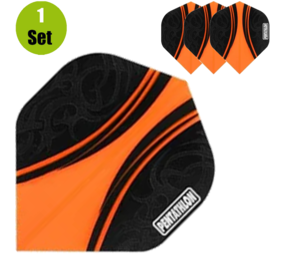 Pentathlon Pentathlon Vizion Swish Dartflights - Oranje