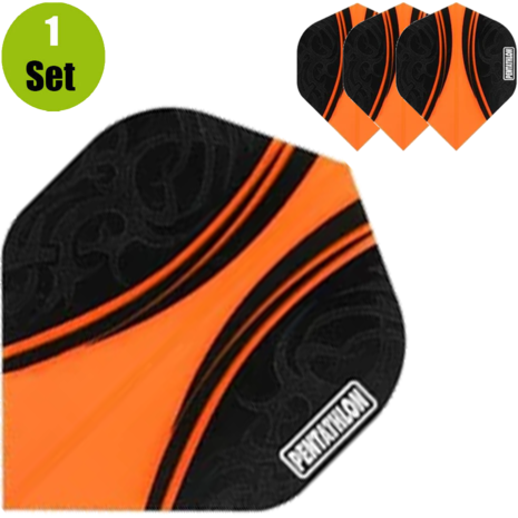Pentathlon Pentathlon Vizion Swish Dartflights - Oranje Pentathlon Pentathlon Vizion Swish Dartflights - Oranje