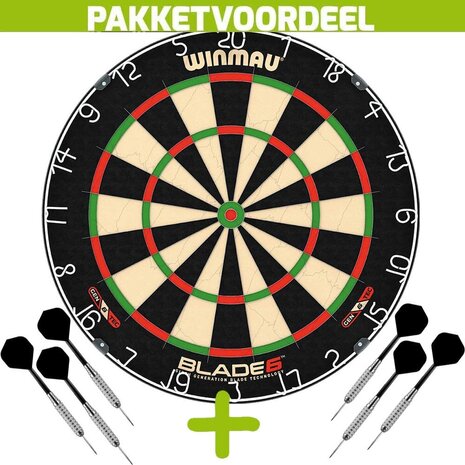 Winmau Winmau Blade 6 Dartbord Winmau Winmau Blade 6 Dartbord