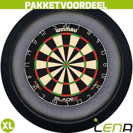Lena Dartbord Verlichting Set inclusief Dartbord Lena Dartbord Verlichting Set inclusief Dartbord