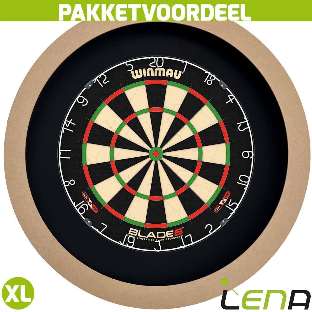 Lena Dartbord Verlichting Set inclusief Dartbord Lena Dartbord Verlichting Set inclusief Dartbord